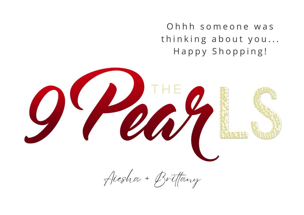 The 9 Pearls Gift Card