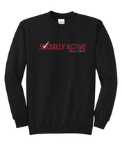 Load image into Gallery viewer, Socially Active Collection Crewneck

