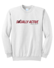 Load image into Gallery viewer, Socially Active Collection Crewneck

